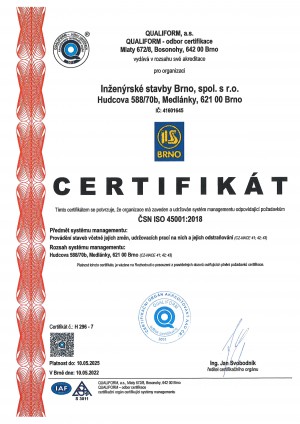 ČSN ISO 45001:2018